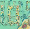 F*ck 'Em if They Can't Take a Joke- sold binary code series | Oil And Acrylic Painting in Paintings by L Rowland Contemporary Art. Item composed of wood & synthetic