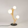 Chaparral Table Lamp | Lamps by Oehl. Item made of oak wood with copper works with minimalism & mid century modern style