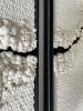 Woven wall art frame (Gorge 015, 016 & 017) | Tapestry in Wall Hangings by Elle Collins. Item composed of cotton & aluminum compatible with minimalism and mid century modern style