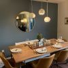 Claylight Double Cut Boomerang | Chandeliers by lightexture. Item made of wood with ceramic