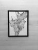 Set of 9 Tree Ring Prints | Prints by Erik Linton. Item made of paper