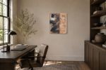 Kanso | Oil And Acrylic Painting in Paintings by PUGMATIK. Item made of canvas with paper works with contemporary & japandi style