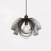 "Mobius II" Steel Wire Mesh Pendant Light 15" - Medium | Pendants by Anne Lindsay. Item made of steel works with contemporary & eclectic & maximalism style