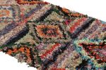 Vintage Moroccan Rug with Polychromatic Diamond Medallion | Area Rug in Rugs by Rug and Kilim
