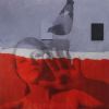 Beauty and the Inner Beast#1 | Oil And Acrylic Painting in Paintings by silvia poloto. Item made of canvas with synthetic works with contemporary & modern style