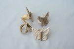 Handmade Bamboo Butterfly Napkin Ring | Holder in Tableware by Amara. Item composed of bamboo in boho or minimalism style