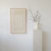 Framed III - Modern Decoration | Tapestry in Wall Hangings by Lale Studio & Shop. Item composed of oak wood and wool in contemporary or japandi style