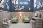 Architectural Digest Design Show | Fabric in Linens & Bedding by Stevie Howell | New York in New York. Item made of fabric