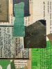 Color Field III Green | Collage in Paintings by Glen Gauthier. Item composed of canvas and paper in mid century modern or contemporary style