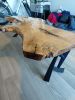 Ash slab table | Public Sculptures by Christopher Stackpoole