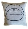 Lipsmacker | Cushion in Pillows by Cate Brown