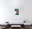 Rise | Oil And Acrylic Painting in Paintings by Kotaro Machiyama. Item composed of canvas compatible with japandi and art deco style