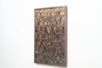 Embers at the Treeline” —Reclaimed Wood Wall Art Panel, Hand | Wall Sculpture in Wall Hangings by Craig Forget. Item composed of oak wood compatible with boho and mid century modern style