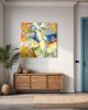 The Birth of Music | Oil And Acrylic Painting in Paintings by Joanne Beaule Ruggles. Item made of wood & canvas compatible with mid century modern and contemporary style