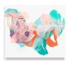 Abstract Flora : After Hildegard 52X45 | Mixed Media by Marta Spendowska | Marta Spendowska LLC in Portsmouth. Item composed of canvas