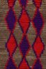 Vintage Moroccan Runner with Polychromatic Diamond Patterns | Area Rug in Rugs by Rug and Kilim