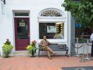Stanley Caulkins tribute | Public Sculptures by Jeff Hall Studio. Item composed of bronze