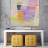 Seen Through a Window | Oil And Acrylic Painting in Paintings by Irena Orlov. Item composed of canvas and synthetic
