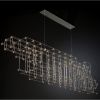IQ2187 ORION SCULPTURE SUSPENSION | Chandeliers by alanmizrahilighting | New York in New York. Item made of metal & glass
