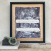 Night Sky Mixed Media | Mixed Media by Ooh La Lūm. Item composed of canvas