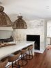 Whitewashed Brick in Kitchen | Wall Treatments by EMILY POPE HARRIS ART