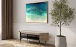 Crystal Sea Canvas Print | Prints by MELISSA RENEE fieryfordeepblue  Art & Design. Item made of canvas compatible with contemporary and coastal style
