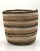 Black and White Jute Basket | Planter in Vases & Vessels by MOkun. Item made of cotton with fiber works with rustic style