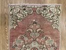 Hand-woven Turkish Rug Doormat| 1.5 x 2.11 | Small Rug in Rugs by Wool and Rug. Item made of wool works with boho & contemporary style