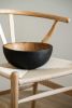 Handcarved Extra Large Charred Wooden Bowl | Dinnerware by Creating Comfort Lab. Item made of wood