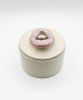 Incense Holder Bowl With Lip Cover | Decorative Objects by KOLOS ceramics. Item composed of ceramic in art deco or modern style