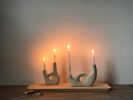 candela | Candle Holder in Decorative Objects by Mara Lookabaugh Ceramics. Item composed of stoneware