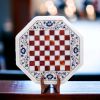 Handmade chess table, Luxury chess table, Marble chess table | Side Table in Tables by Innovative Home Decors. Item composed of marble