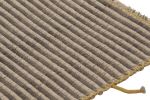 Rug & Kilim's Accent Kilim, Beige-Gray Textural Stripes | Area Rug in Rugs by Rug and Kilim