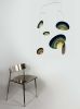 I See You 2 - Mobile | Sculptures by Claudine Gevry Studio. Item composed of copper in boho or contemporary style