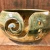 Handmade Yarn Bowl | Decorative Bowl in Decorative Objects by Honey Bee Hill Ceramics