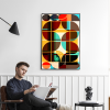 Our Modern Life - Abstract Canvas Print - Paintings | Prints by Paul Manwaring Fine Art Prints. Item made of canvas works with minimalism & mid century modern style