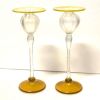 Tall Candleholders | Candle Holder in Decorative Objects by Rick Strini. STRINI ART GLASS. Item composed of glass