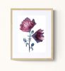 Floral No. 26 : Original Watercolor Painting | Paintings by Elizabeth Becker. Item composed of paper in boho or minimalism style