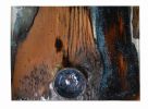 rustic epoxy serving board | Serveware by Abodeacious. Item composed of oak wood & stoneware