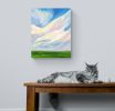 Flotsam | Oil And Acrylic Painting in Paintings by Kate Wilson Fine Art. Item composed of canvas and synthetic in minimalism or contemporary style
