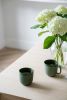Handmade Porcelain Coffee Cup. Green | Cups by Creating Comfort Lab | Miami in Miami