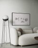 Framework No.3 Art Print 60in X 35in | Prints in Paintings by Sean Cottman Art. Item composed of paper in mid century modern or contemporary style