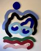 Happy Hills II | Wall Sculpture in Wall Hangings by Ruth Le Roux. Item made of wood
