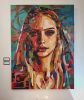 Contrast | Oil And Acrylic Painting in Paintings by Noemi Safir Artist. Item made of canvas with synthetic