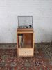 Solid organic modern style cherry record case bookcase media | Media Console in Storage by GideonRettichWoodworker. Item compatible with minimalism and mid century modern style