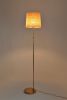 Equilibrium-F1 Contemporary Adjustable Brass Wicker Floor La | Floor Lamp in Lamps by Jonathan Amar Studio | Spirit Gallery in Salé. Item composed of wood and brass