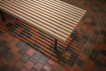 Dit is Zeeland | Bench in Benches & Ottomans by Phil Procter | Zeeuws Museum in Middelburg. Item composed of wood and aluminum