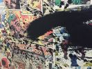 Comic Noire | Collage in Paintings by Glen Gauthier. Item made of wood & paper