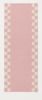 Handwoven Woolen Pink Runner Rug | Rugs by Evergreen Carpets. Item composed of wool in boho or minimalism style