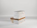 Ambrogio Side Table | Tables by SECOLO. Item composed of metal and stone